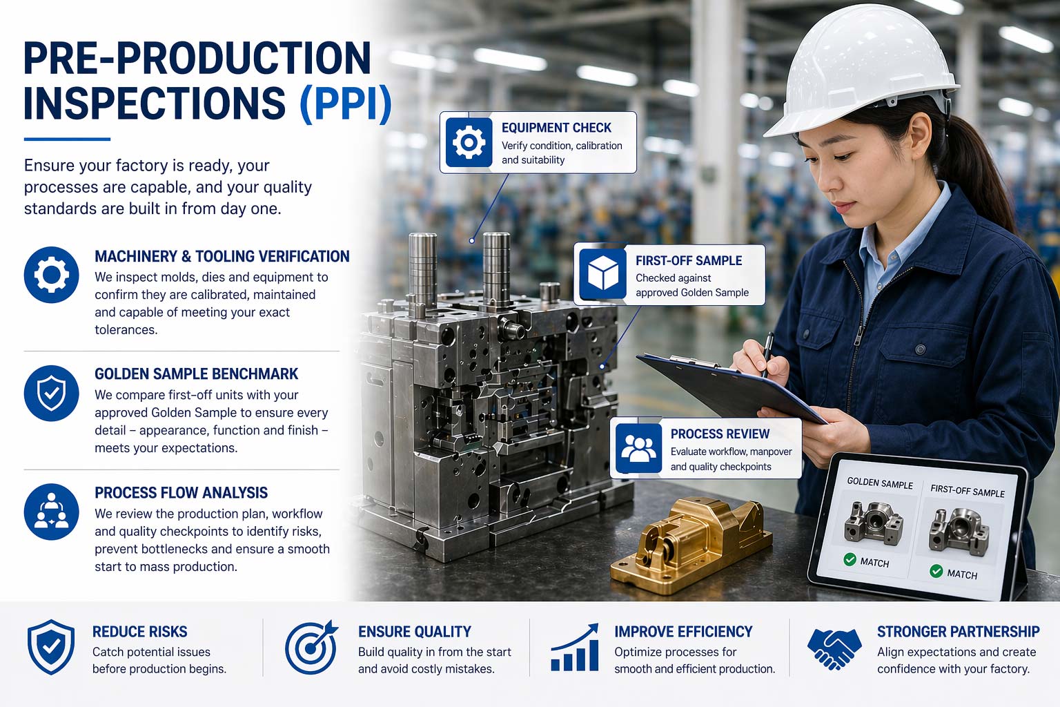 Pre-Production Inspections (PPI)